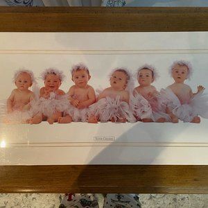 * NWT * Anne Geddes Baby Ballerinas Picture